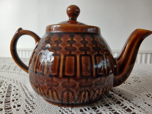 Vintage polish brown glaze - vintage,