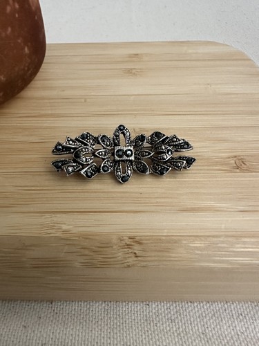Vintage 1920s silver brooch - 1920s,