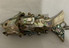 Vtg MCM Alpaca Mexico Abalone