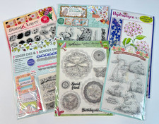 6 x CLEAR STAMP SETS / kits