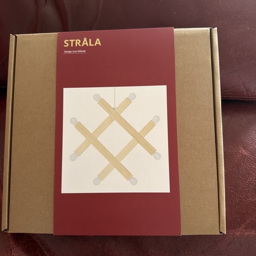 Ikea strala led - pine, pendant