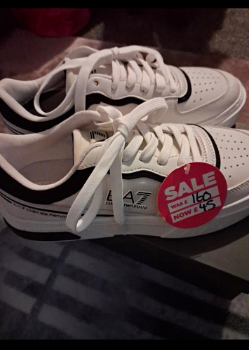 Ea7 emporio armani white black - ea7,