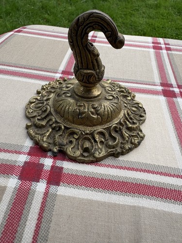 Brass vintage ceiling light - brass,