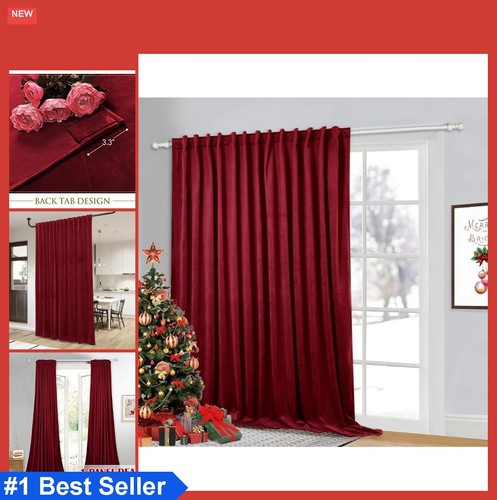 Velvet blackout curtain panel - velvet,