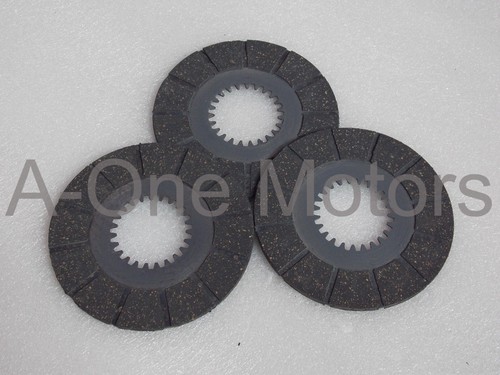 Friction clutch plate set - friction, of