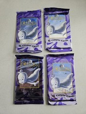 4x SEALED Casper 1995 Movie Fleer Trading Cards Packs Packets The Friendly Ghost