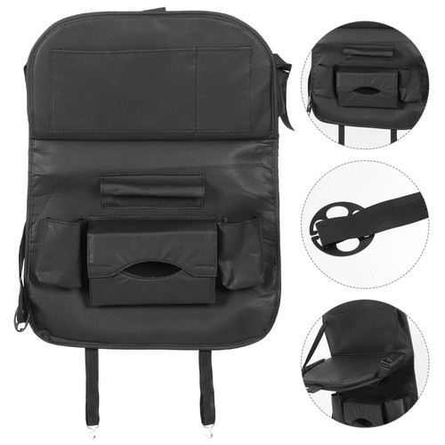Back seat organizer with tray - seat,