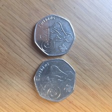 2011 Royal Mint London 2012 Olympic LE Weightlifting 50p Coin