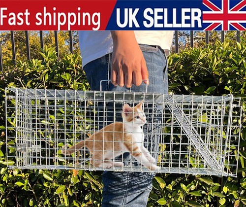 Live animal cage trap heavy - animal,