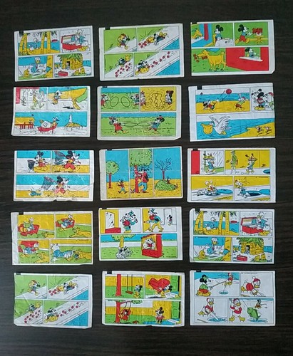 Chewing gum wrappers - ., vintage