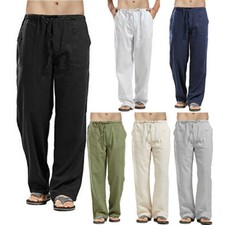 Mens linen baggy - linen,