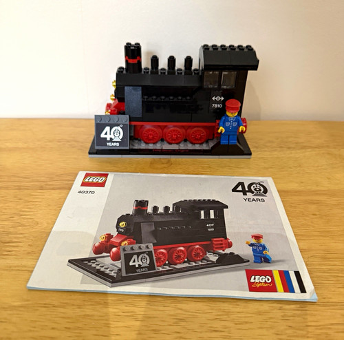 Lego steam engine - steam, 40370