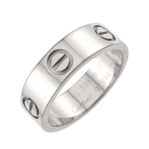 Cartier love ring 18k white - ring,
