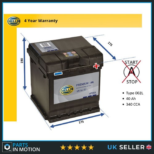 Hella premium car battery - premium,