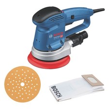 Bosch Random Orbit Sander Electric 110V GEX34-150 150mm Compact Ergonomic 340W