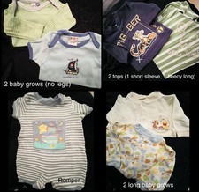 Baby Bundle / Baby grow tigger Next Jasper Conran romper baby clothes 0-3 months