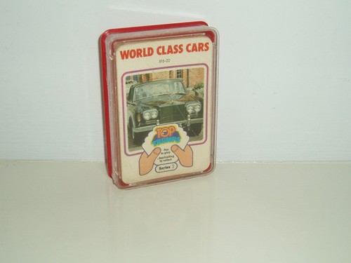Vintage top trumps world - top, "world