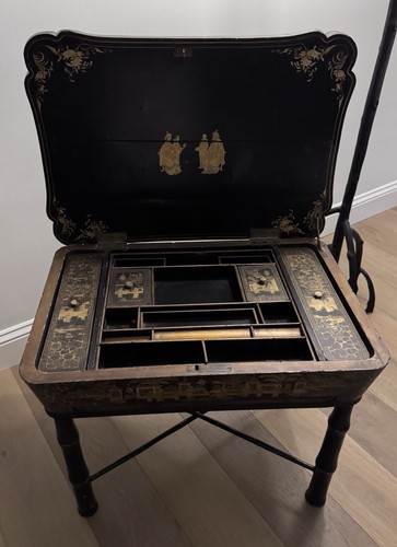 Antique chinese canton - canton, sewing