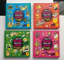 How to Think When You Draw Books 1-8 + encyclopedia index Etherington Bros. OOP.
