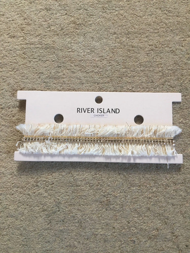 River island glamcore cream - river,