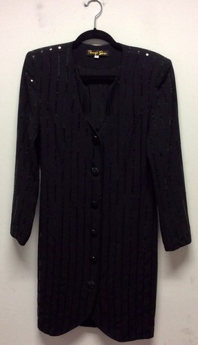 1980s parigi soir - soir, black