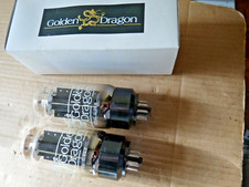 Golden Dragon KT66 SUPER  Matched Pairs Valve Tube NOS JAN24A