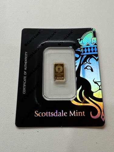 Scottsdale lion 999 - 1g, gold