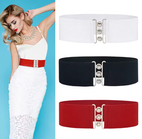 Elasticated belts womens - elasticated,