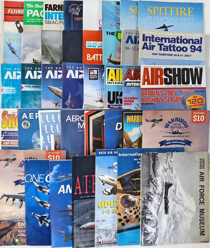 Various airshow programmes - various,