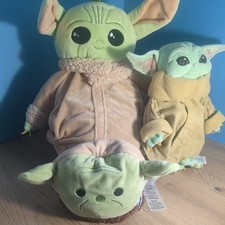 Grogu Star Wars Plush Hot Water Bottle & Cover 13" Baby Yoda  never used + 2