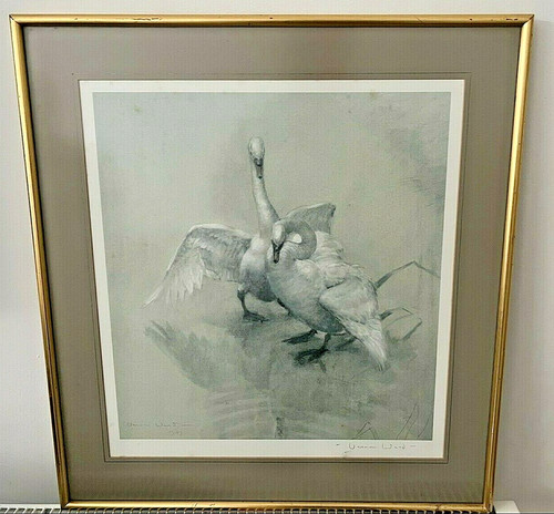 Vernon ward signed art print - signed,