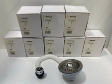 8x CHROME KITCHEN BASKET