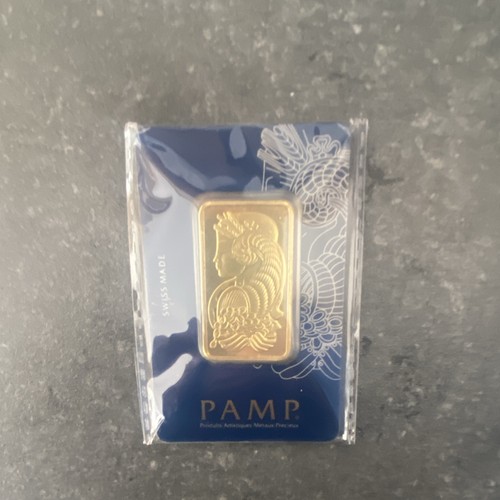 Pamp suisse gold plated - pamp, 1