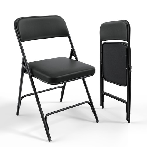 Folding chairs with thick - folding,