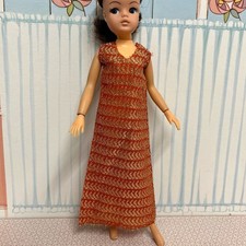 Tressy Doll 1960s Lame Dress
