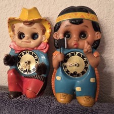 RARE MI-KEN Mechanical Clock