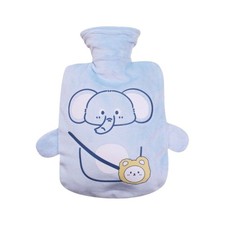Hot Water Bottle with Cover Cute Fur Soft Plush Toy Animal Novelty Heat Bag
