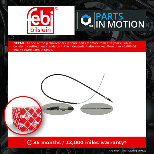 Handbrake cable fits golf - cable, vw