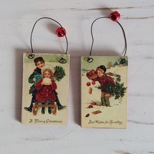 Retro Style Wooden Winter