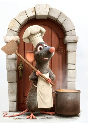 Ratatouille mouse realistic - ratatouille,