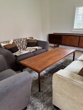 Large Mid Century Danish Rosewood Coffee Table