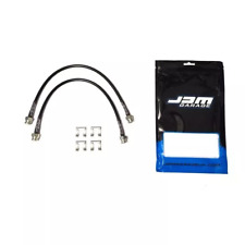 Braided Brake Hose 2 Line Kit