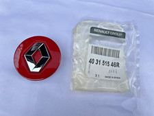 Renault Wheel Centre Cap Red