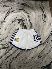 Scotland Women Match Worn Lucy Hope #20 Home Football Shorts Player Issue