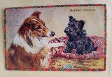 Mabel Gear Dog Postcard