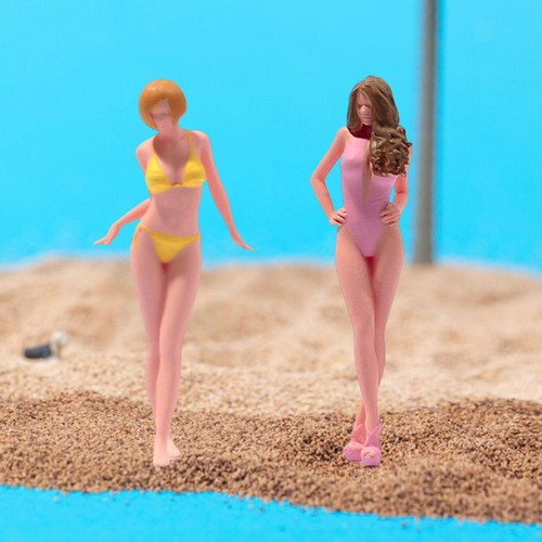 Scale bikini woman - 1:64,