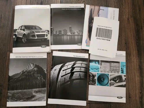 2016 ford escape owners manual - 2016,
