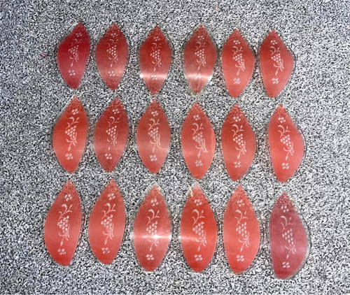 Set vintage pink lotus - pink,