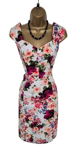 Summer floral dress hearts - summer, by