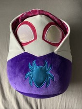 Squishmallows Plush 12 Inch Spider-Man Ghost Spider Gwen Good Condition